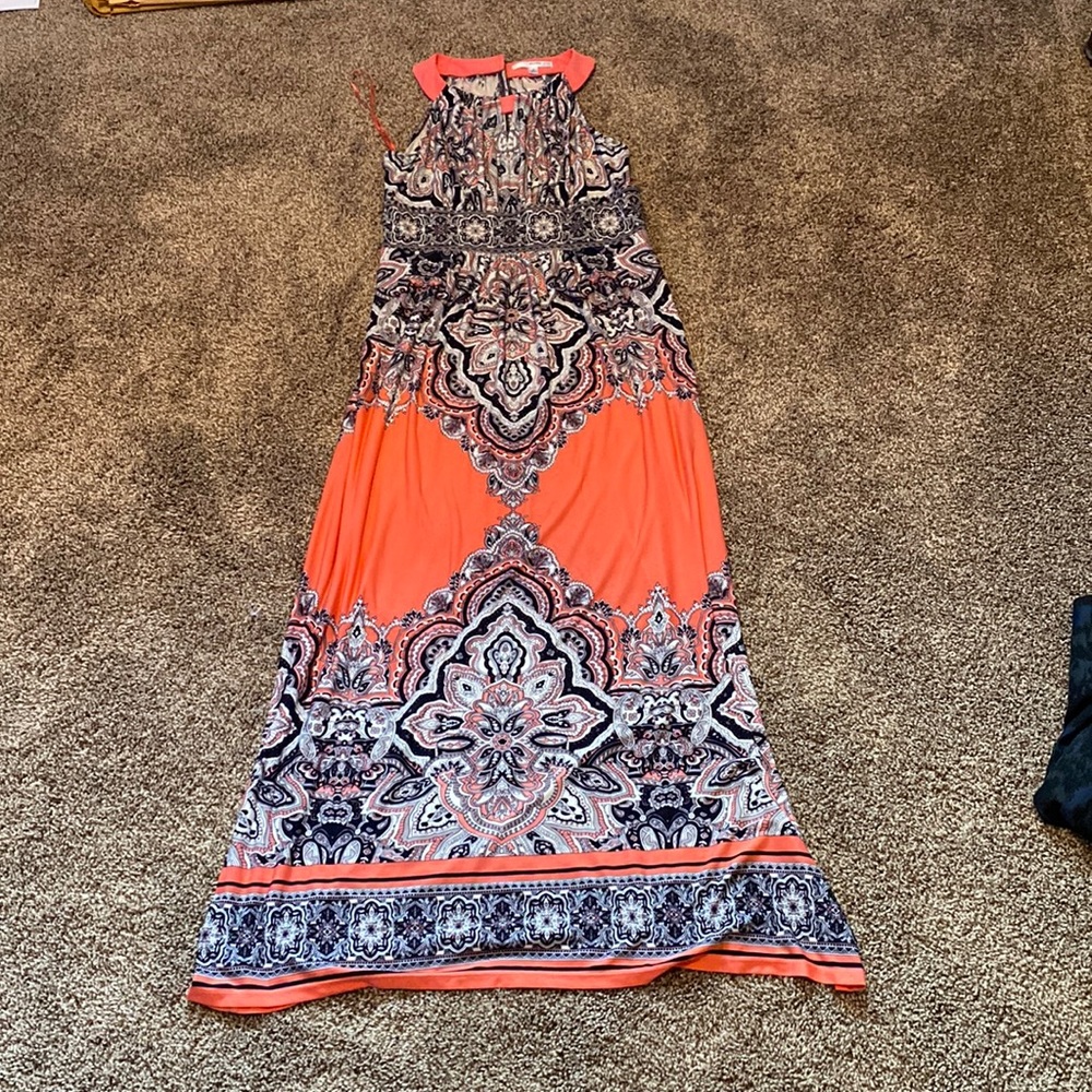 Patterned maxi summer dress!